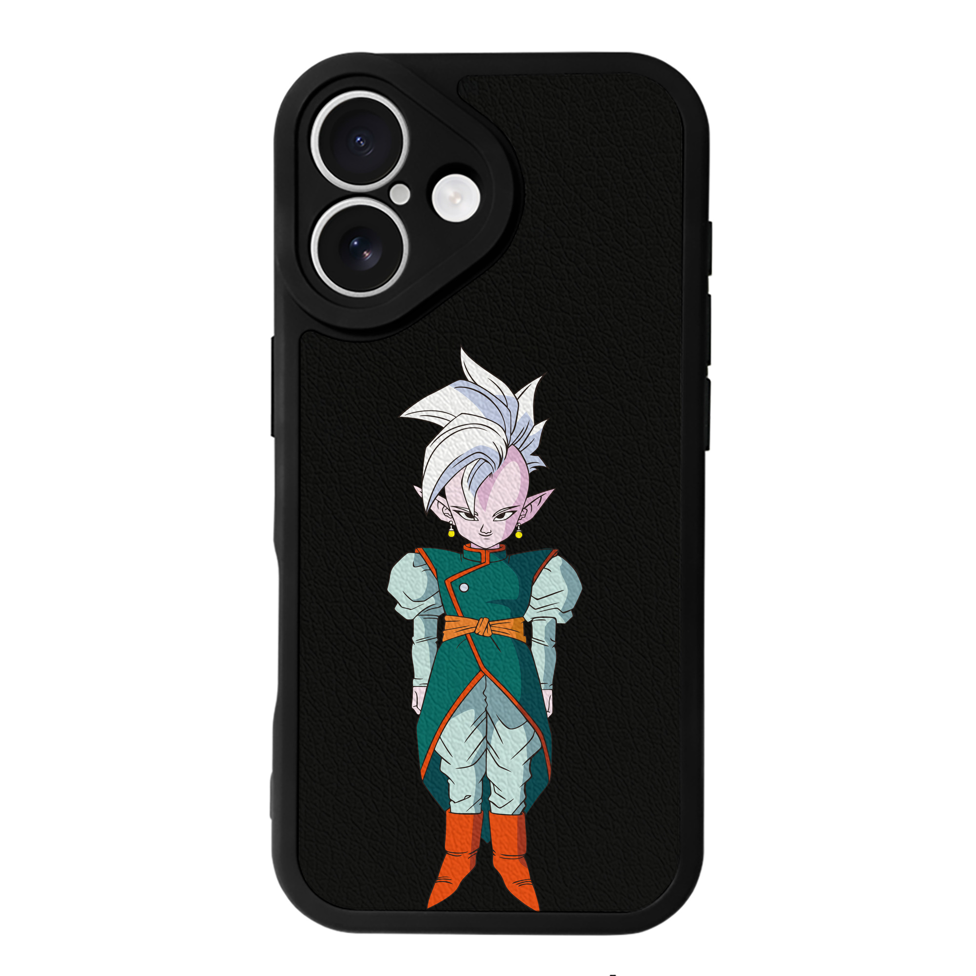 （画像用） ドラゴンボール DRAGON BALL 【iPhone 16シリーズ対応】シリコンスマホケース（レザー調） 材質：シリコン